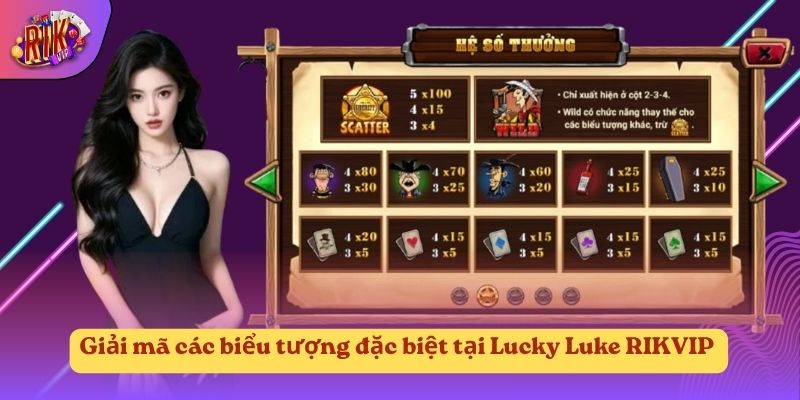 Giải mã các biểu tượng đặc biệt tại Lucky Luke RIKVIP 